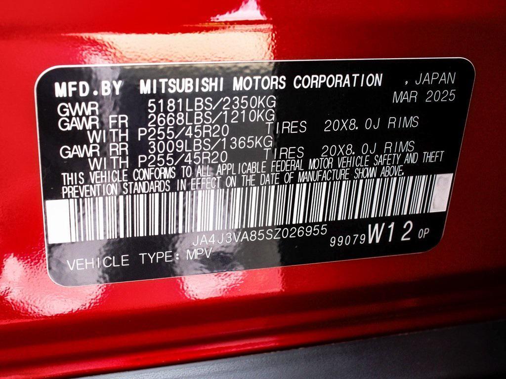 new 2025 Mitsubishi Outlander car, priced at $36,490