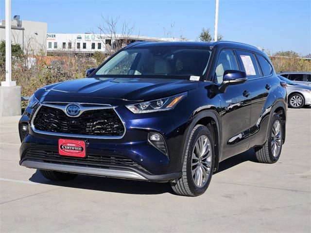 used 2020 Toyota Highlander Hybrid car, priced at $38,241