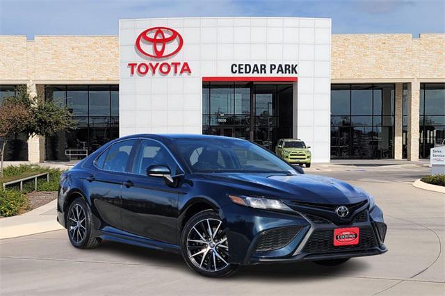 used 2021 Toyota Camry car, priced at $23,281