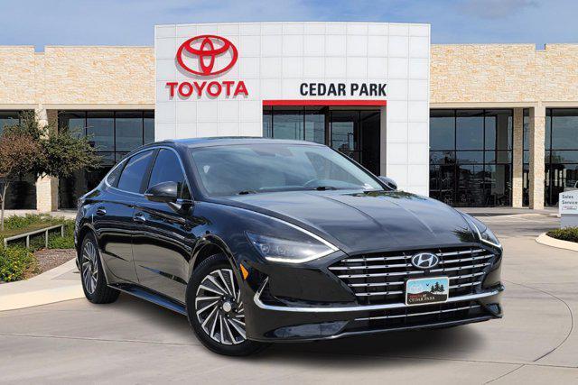 used 2022 Hyundai Sonata Hybrid car, priced at $21,492