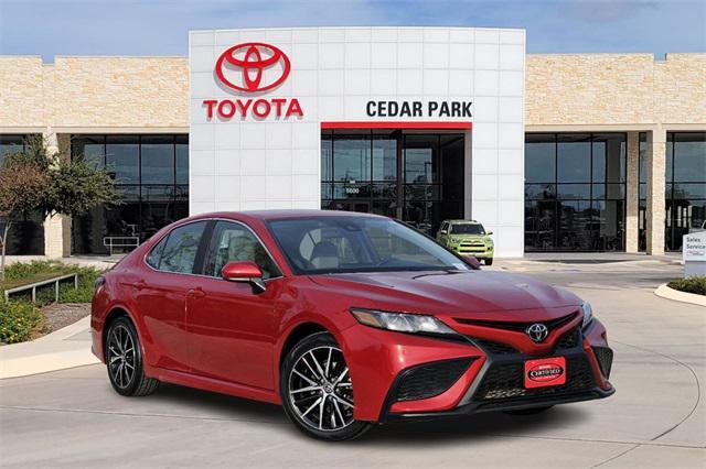 used 2021 Toyota Camry car, priced at $22,991