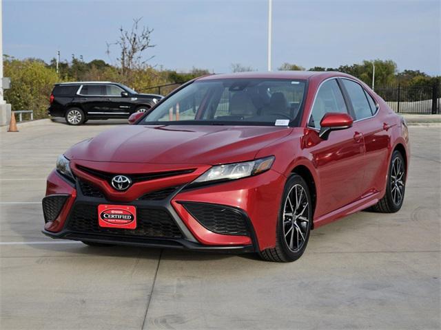 used 2021 Toyota Camry car, priced at $22,991