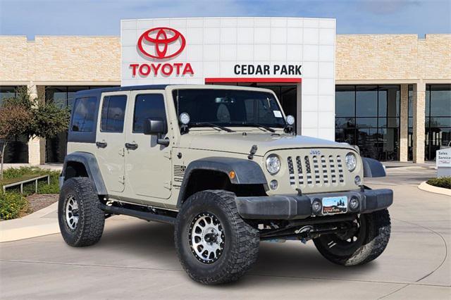 used 2017 Jeep Wrangler Unlimited car, priced at $22,241