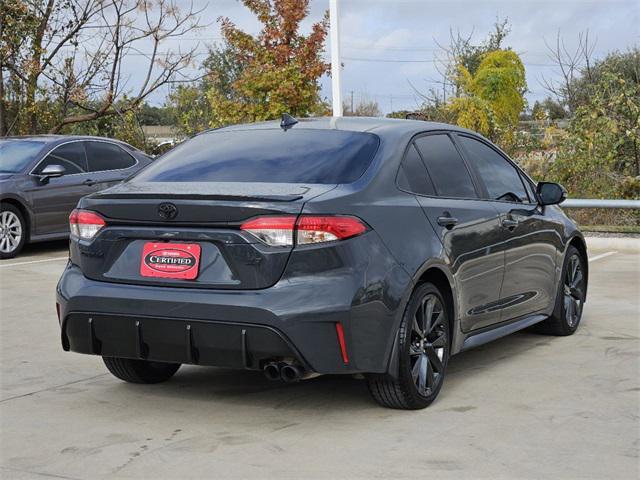 used 2023 Toyota Corolla car, priced at $24,121