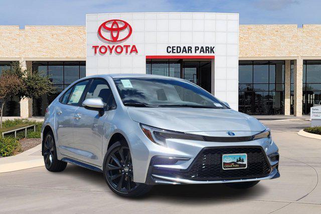 new 2025 Toyota Corolla Hybrid car, priced at $27,941
