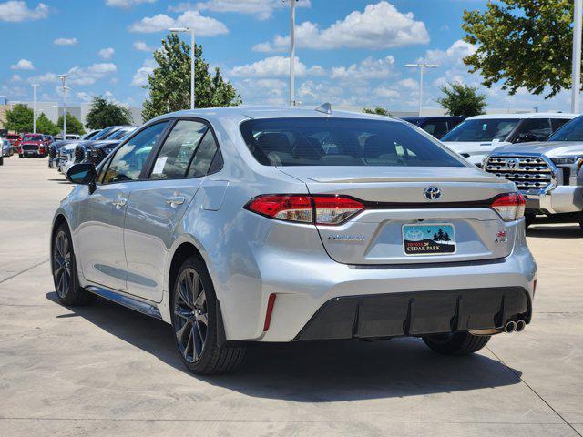 new 2025 Toyota Corolla Hybrid car, priced at $27,941