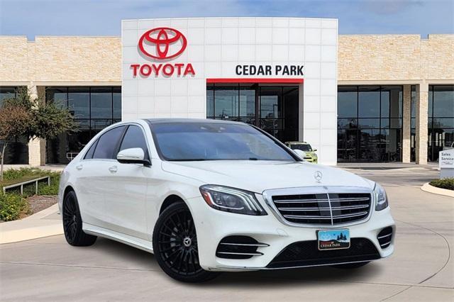 used 2018 Mercedes-Benz S-Class car, priced at $42,176