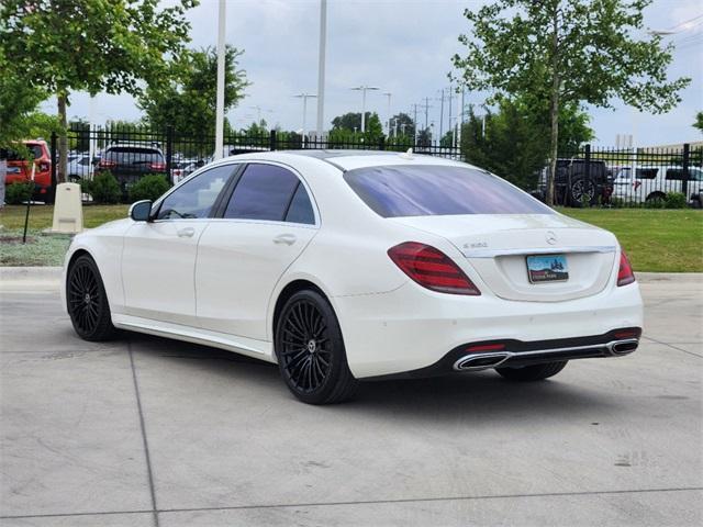 used 2018 Mercedes-Benz S-Class car, priced at $42,176