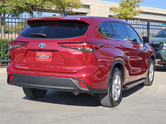 used 2022 Toyota Highlander Hybrid car, priced at $30,599