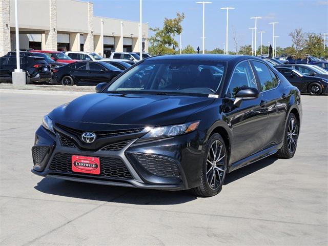 used 2021 Toyota Camry car, priced at $23,491