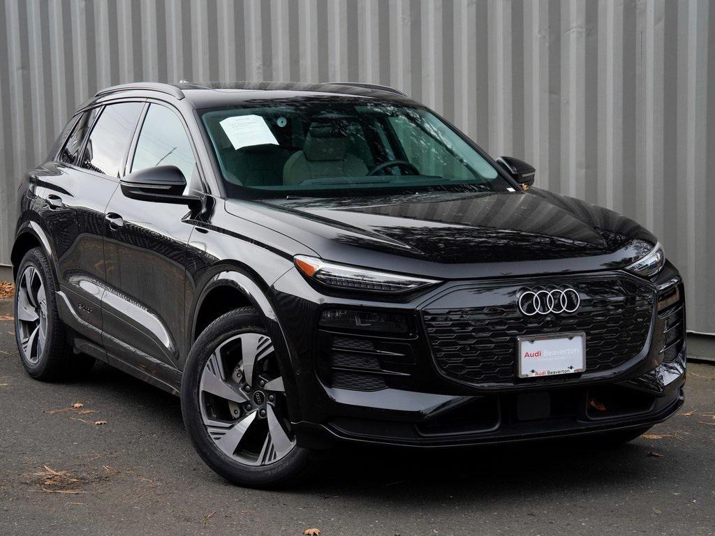 used 2025 Audi Q6 e-tron car, priced at $47,995