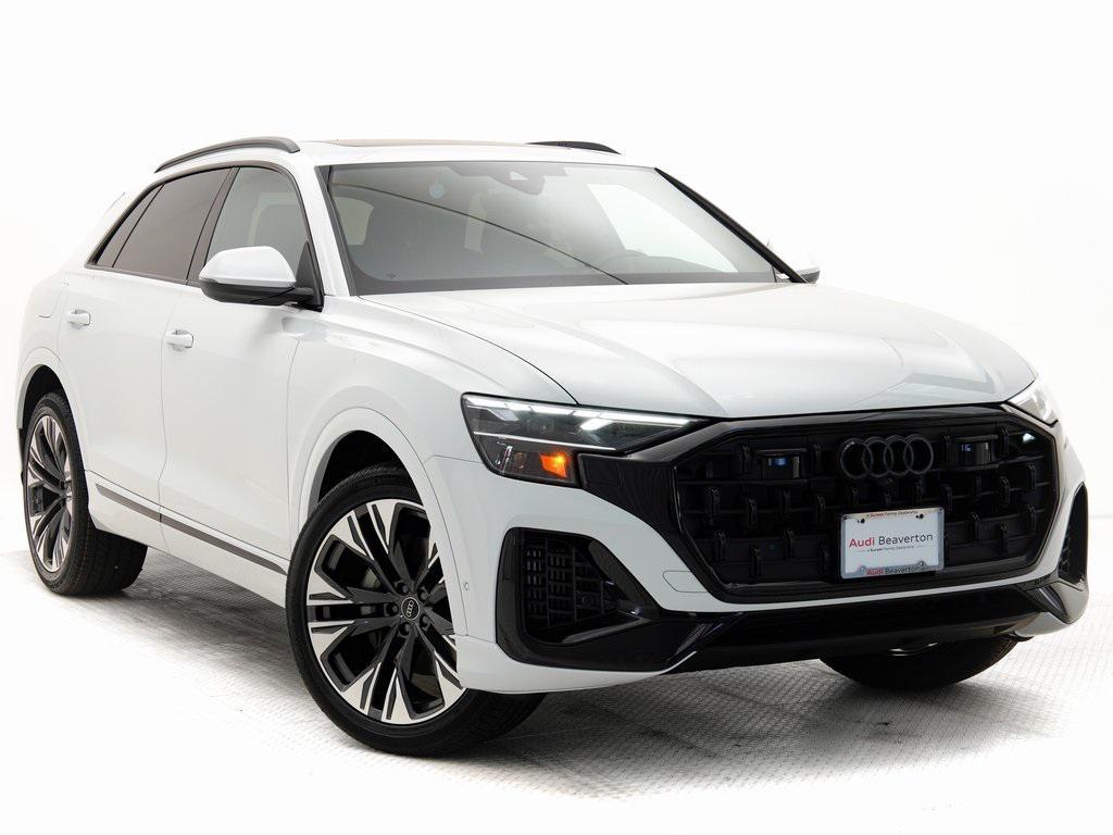 new 2025 Audi Q8 car, priced at $83,805