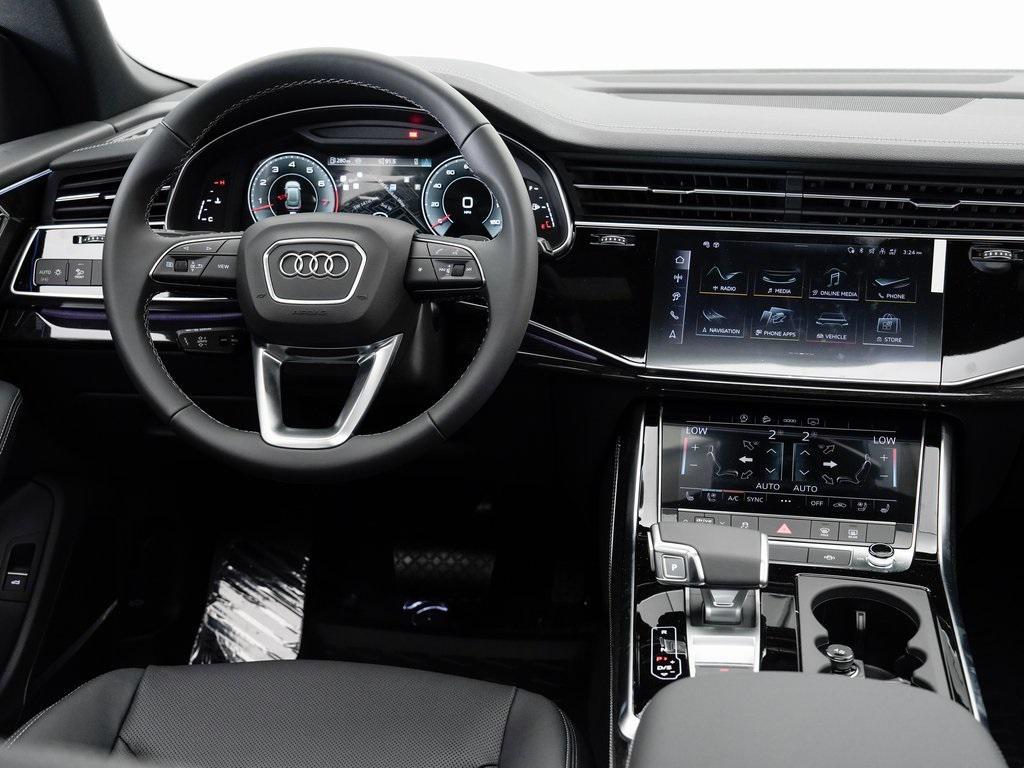 new 2025 Audi Q8 car, priced at $83,805