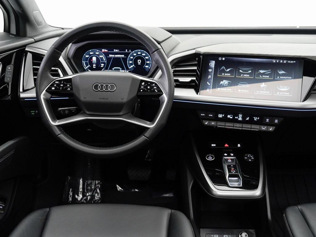 used 2023 Audi Q4 e-tron car, priced at $30,495