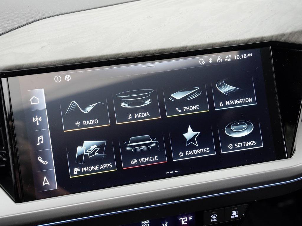 used 2023 Audi Q4 e-tron car, priced at $30,495