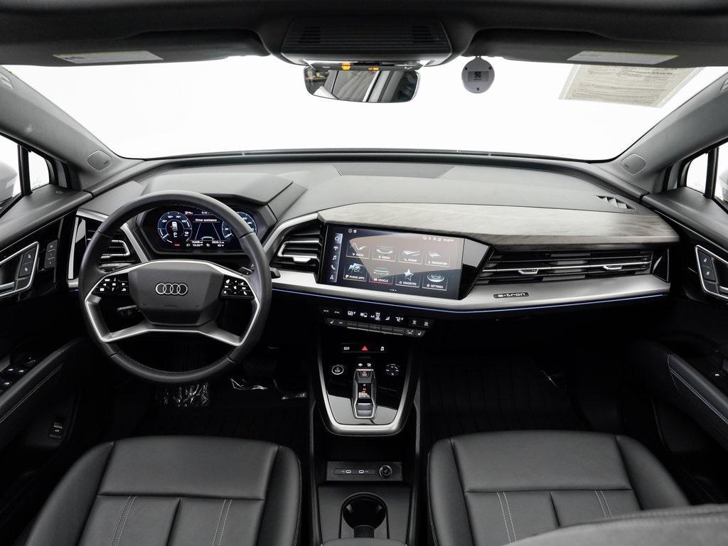 used 2023 Audi Q4 e-tron car, priced at $30,495