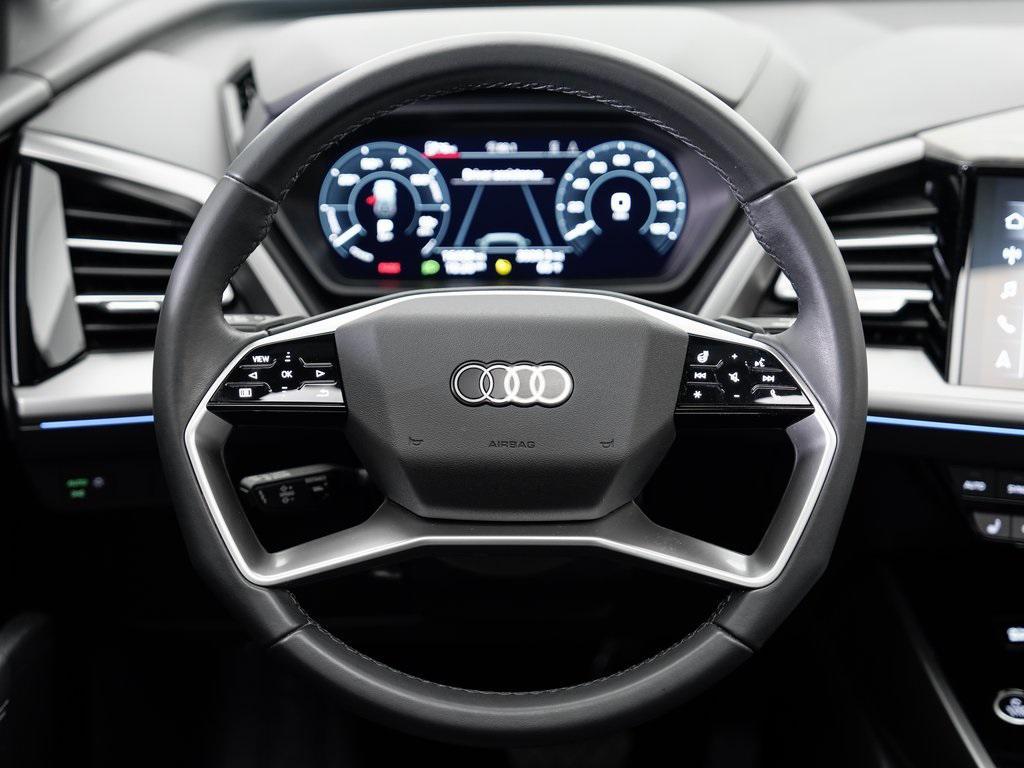 used 2023 Audi Q4 e-tron car, priced at $30,495