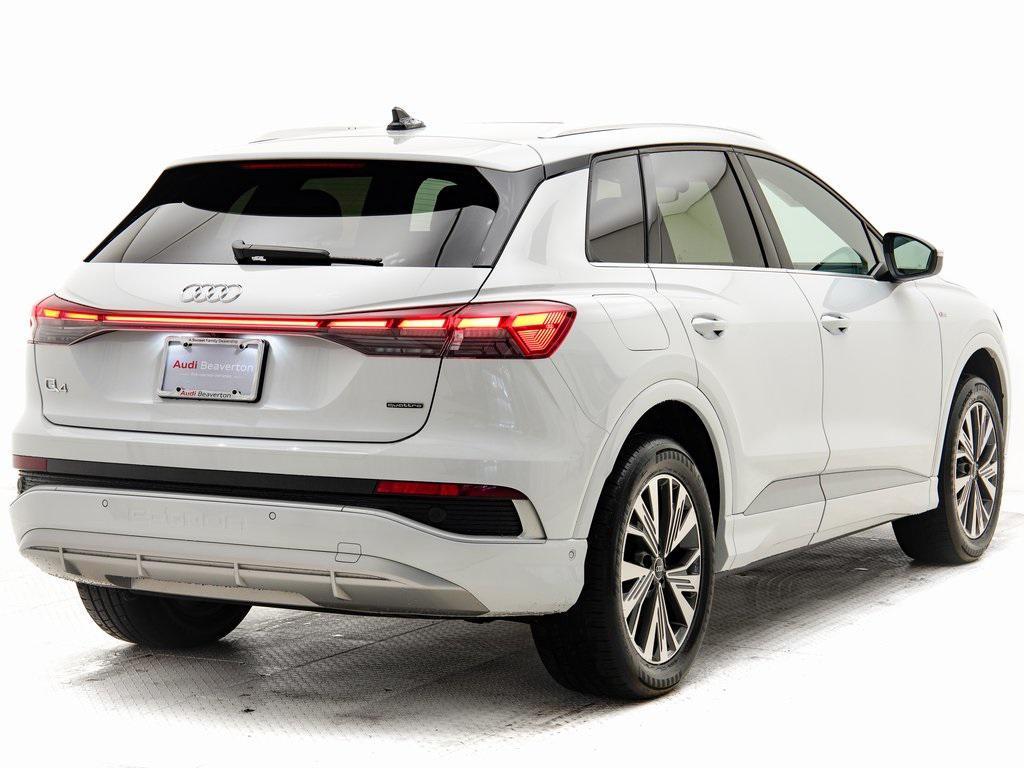 used 2023 Audi Q4 e-tron car, priced at $30,495