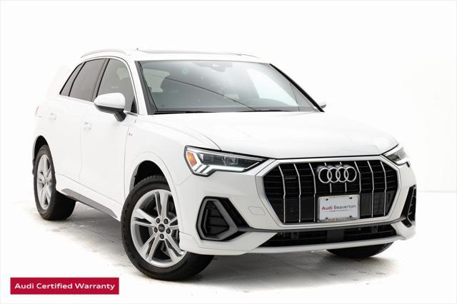 used 2024 Audi Q3 car, priced at $34,490