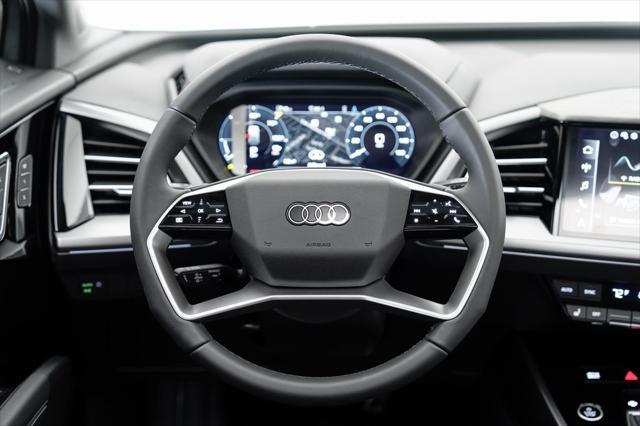 new 2025 Audi Q4 e-tron car, priced at $53,630