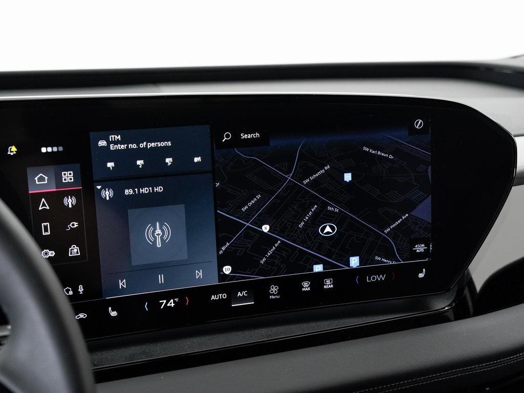 new 2025 Audi Q6 e-tron car, priced at $70,435