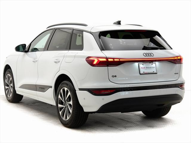 new 2025 Audi Q6 e-tron car, priced at $70,435