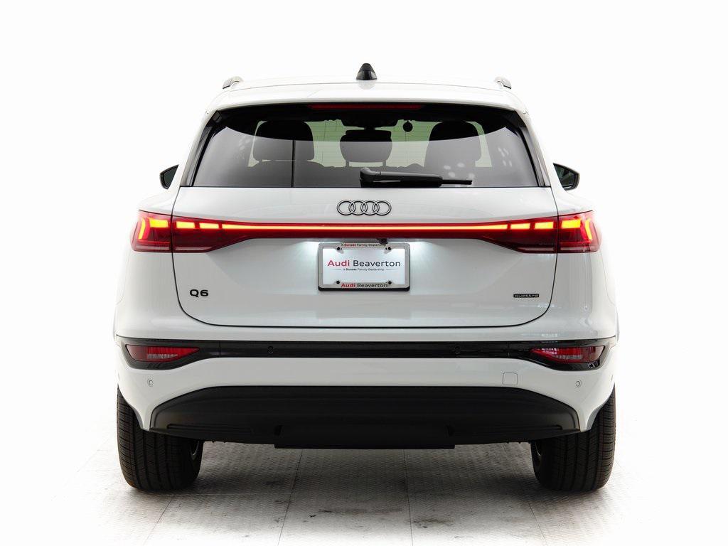 new 2025 Audi Q6 e-tron car, priced at $70,435