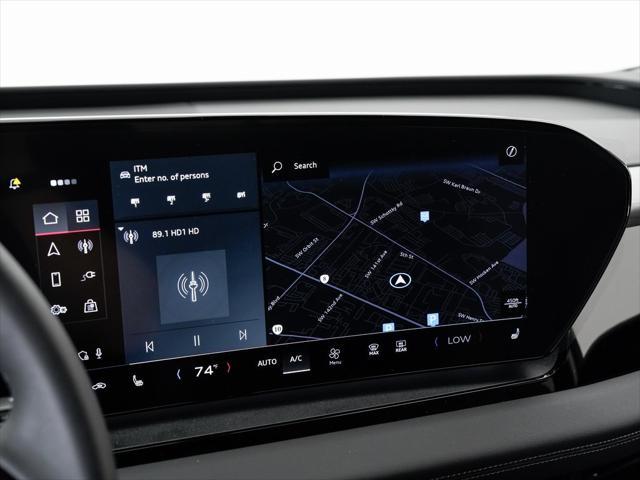 new 2025 Audi Q6 e-tron car, priced at $70,435
