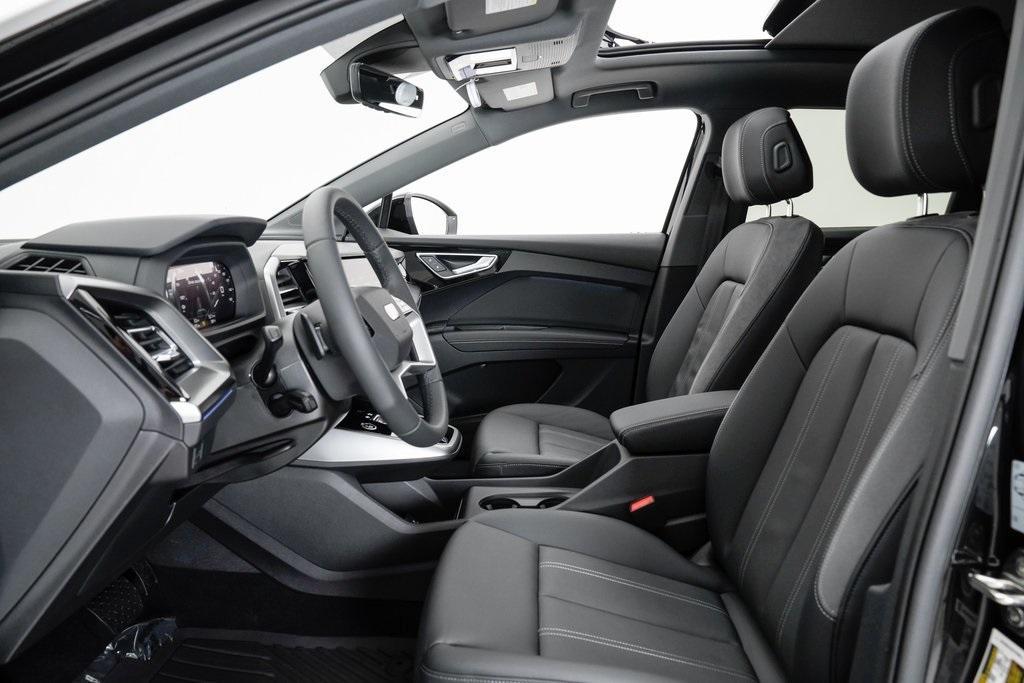 new 2024 Audi Q4 e-tron car, priced at $57,450