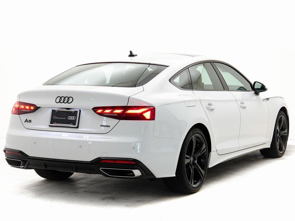 used 2024 Audi A5 Sportback car, priced at $45,495