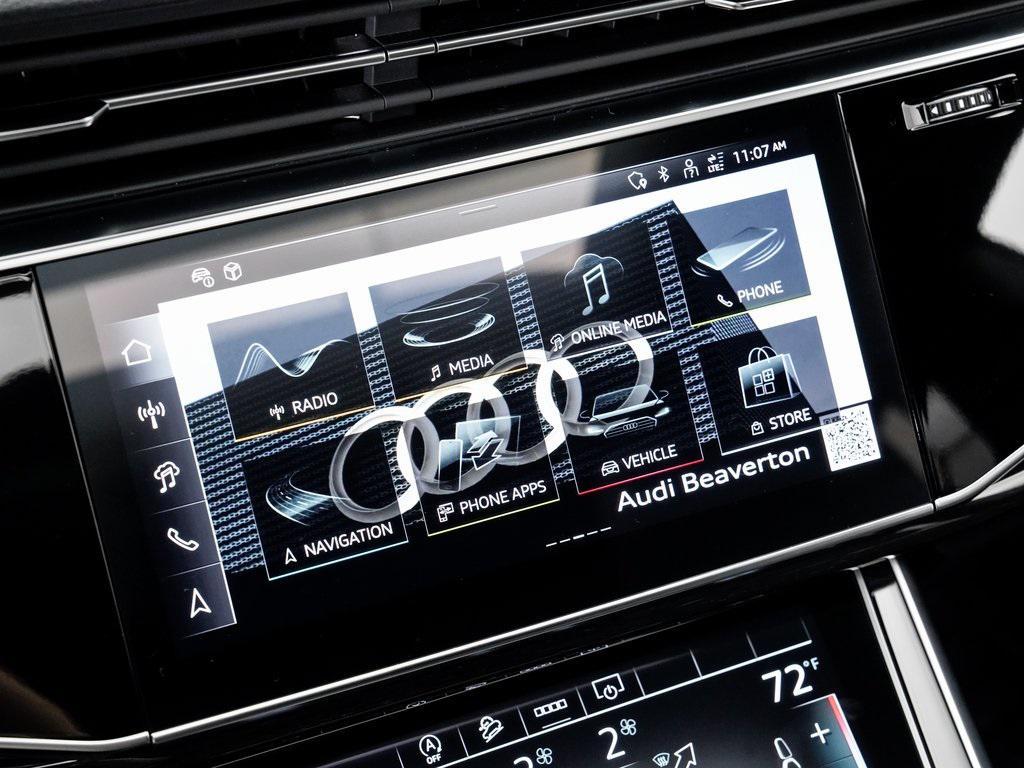 used 2025 Audi Q8 car, priced at $73,990