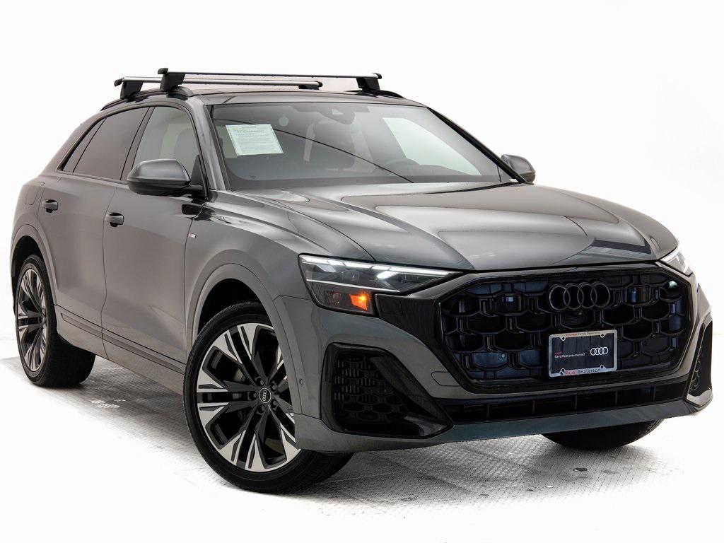 used 2025 Audi Q8 car, priced at $73,990