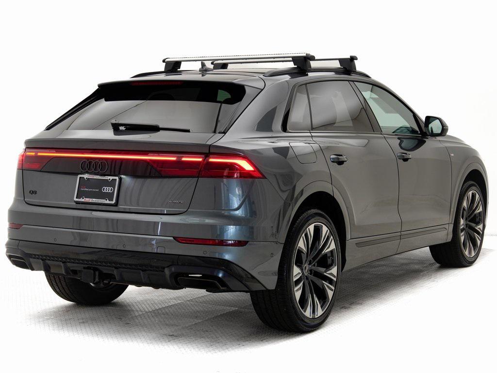 used 2025 Audi Q8 car, priced at $73,990