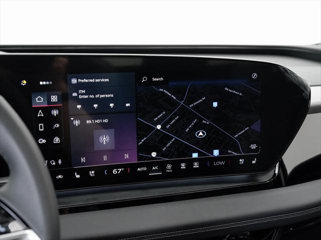 new 2025 Audi Q6 e-tron car, priced at $75,750