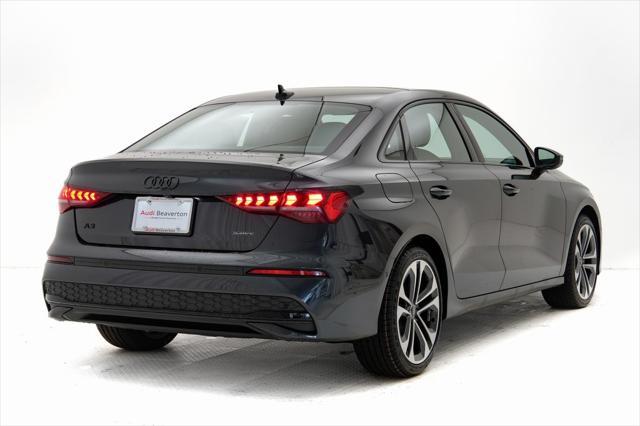 new 2025 Audi A3 car, priced at $44,935