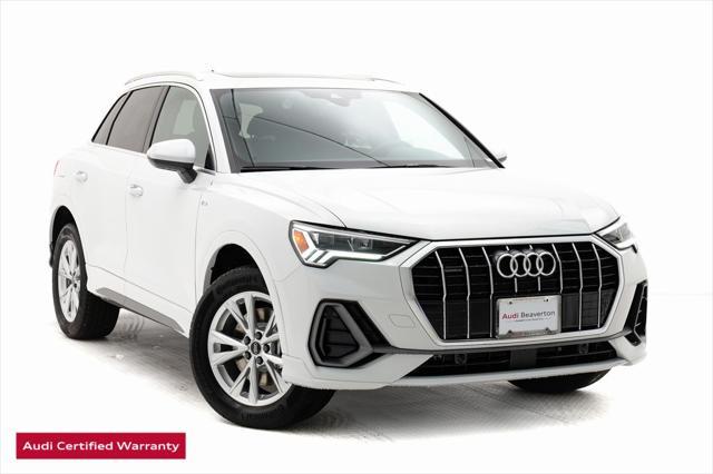 used 2024 Audi Q3 car, priced at $34,490