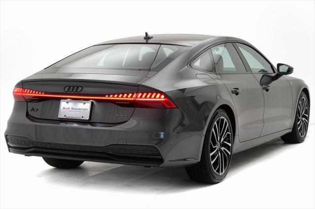 new 2024 Audi A7 car, priced at $83,290