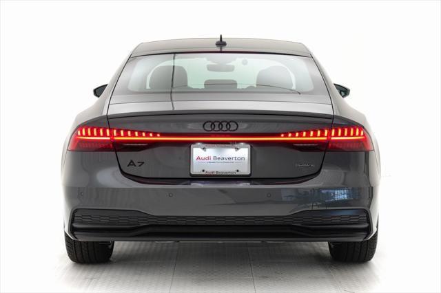 new 2024 Audi A7 car, priced at $83,290