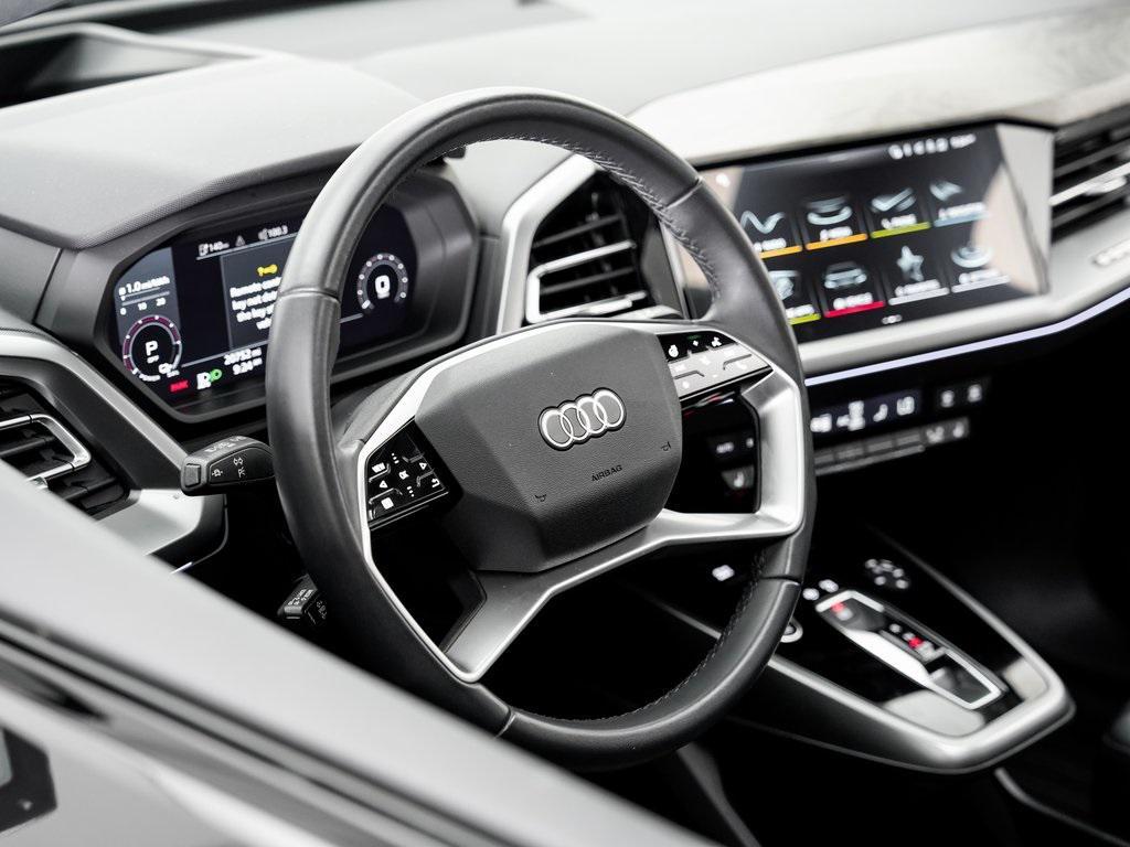 used 2023 Audi Q4 e-tron car, priced at $31,750