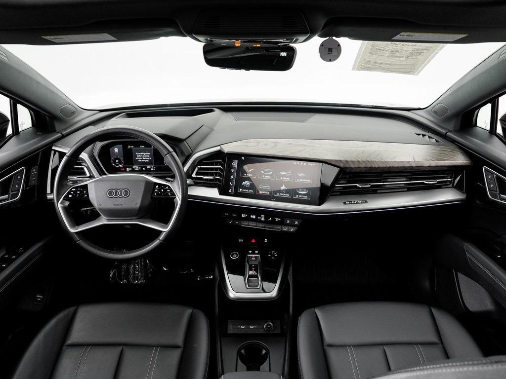 used 2023 Audi Q4 e-tron car, priced at $31,750