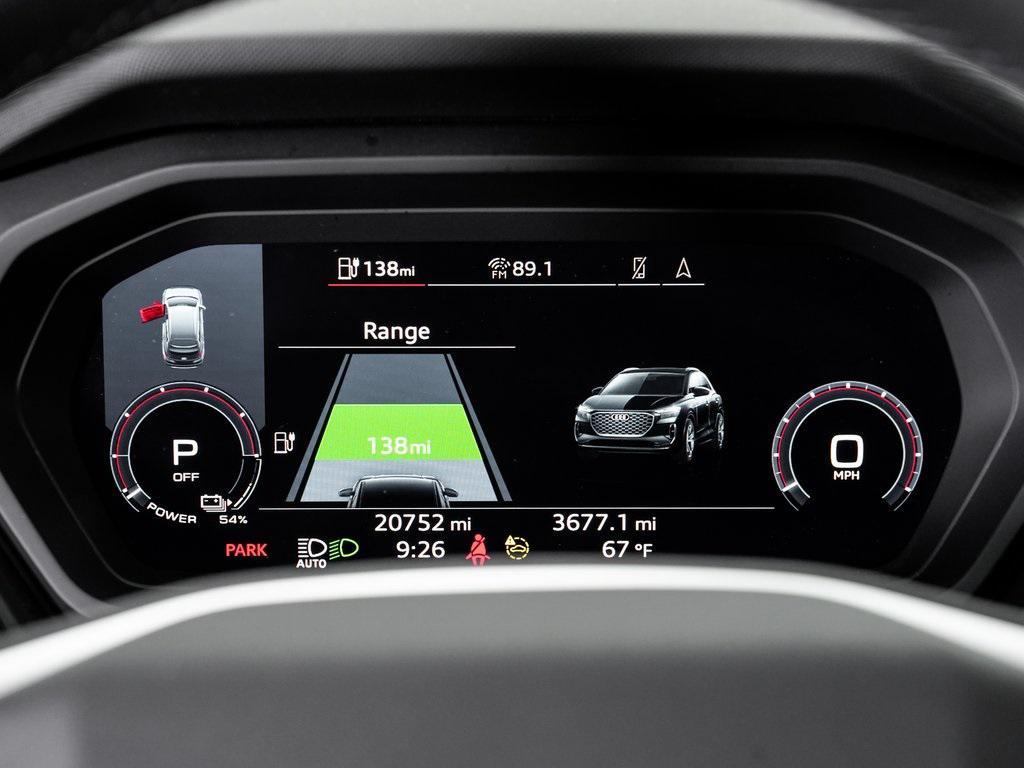 used 2023 Audi Q4 e-tron car, priced at $31,750