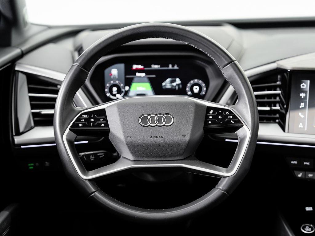 used 2023 Audi Q4 e-tron car, priced at $31,750