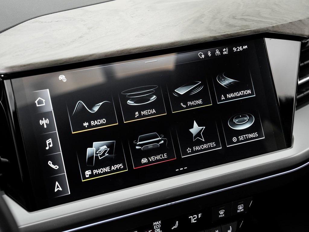 used 2023 Audi Q4 e-tron car, priced at $31,750