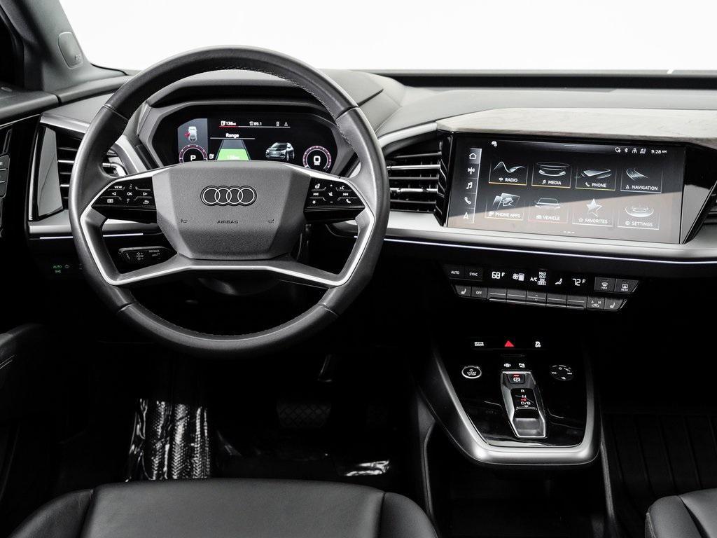 used 2023 Audi Q4 e-tron car, priced at $31,750