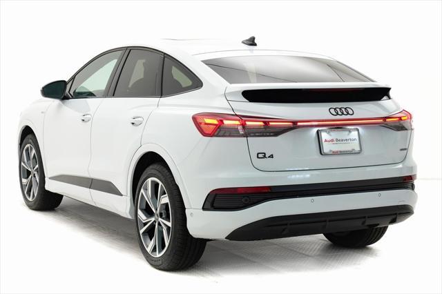 new 2024 Audi Q4 e-tron Sportback car, priced at $66,820