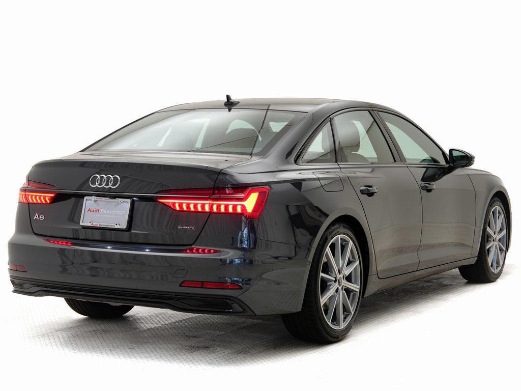 new 2025 Audi A6 car, priced at $67,335
