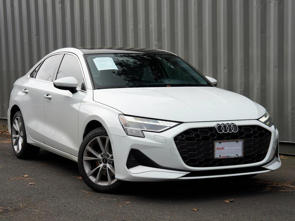 used 2025 Audi A3 car, priced at $34,995