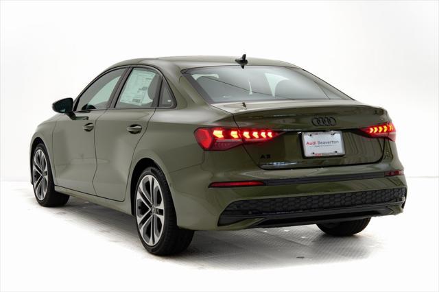 new 2025 Audi A3 car, priced at $43,740