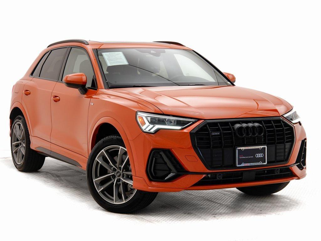 used 2025 Audi Q3 car, priced at $38,990