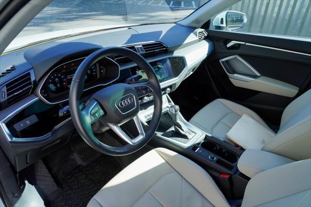 used 2022 Audi Q3 car, priced at $30,490